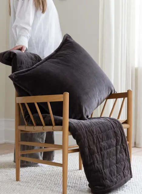 Borås Cotton Noor sängöverkast 140x260 Brun 