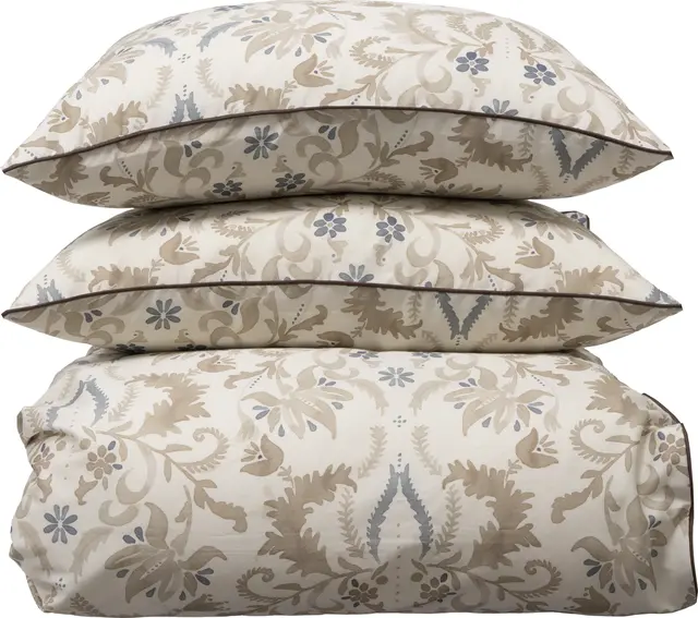 Borås Cotton Embla bäddset 230x220/2*50x60 Beige 