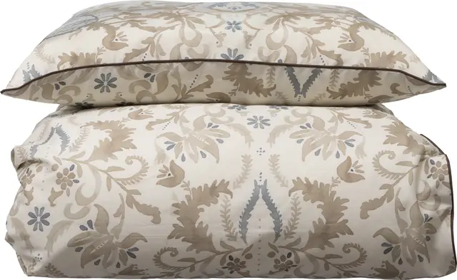 Borås Cotton Embla bäddset 150x210/50x60 Beige 