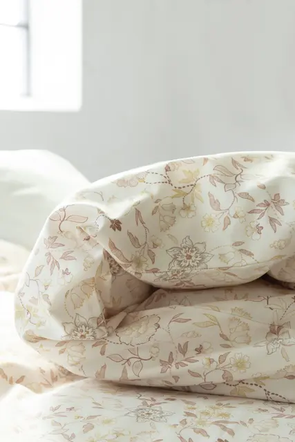 Borås Cotton Lumi bäddset 230x220/2*50x60 Taupe 