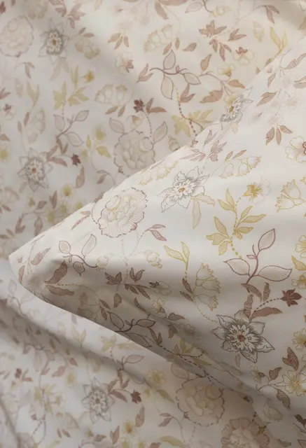 Borås Cotton Lumi bäddset 230x220/2*50x60 Taupe 