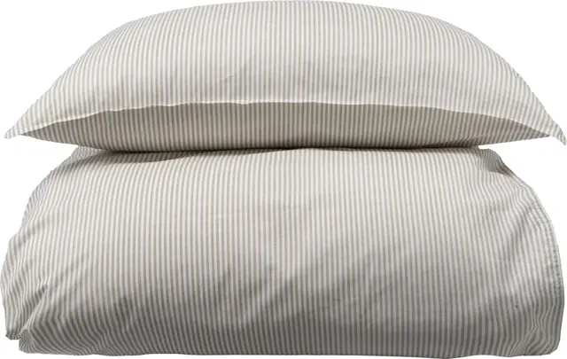 Borås Cotton Cille bäddset 230x220/2*50x60 Beige 