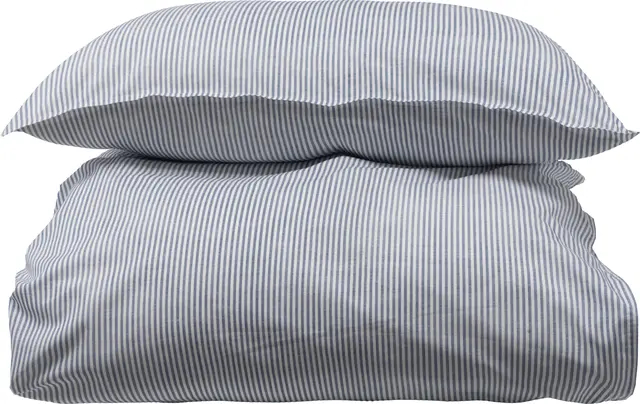 Borås Cotton Cille bäddset 150x210/50x60 Blå 