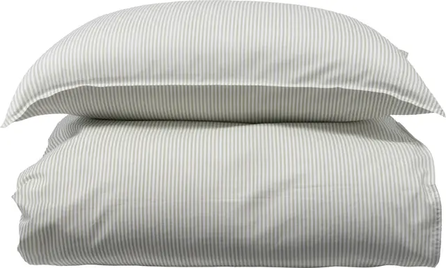 Borås Cotton Cille bäddset 150x210/50x60 Grön 