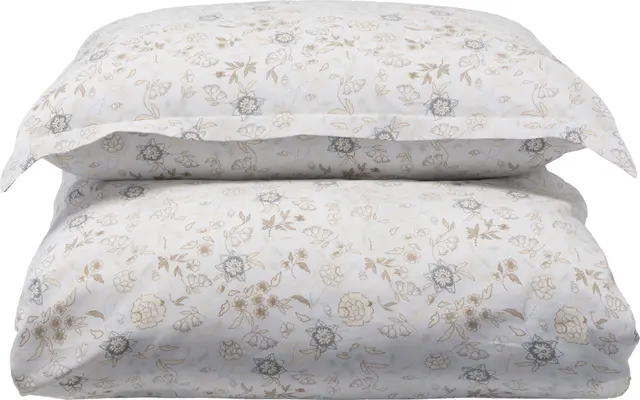 Borås Cotton Liva bäddset 150x210/50x60 Blå 