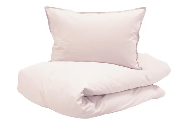 Borås Cotton Breeze bäddset 100% ekologi 230x220/50x60 Dusty pink 
