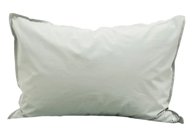 Borås Cotton Breeze örngott 100% ekologi 60x80 Dusty green 