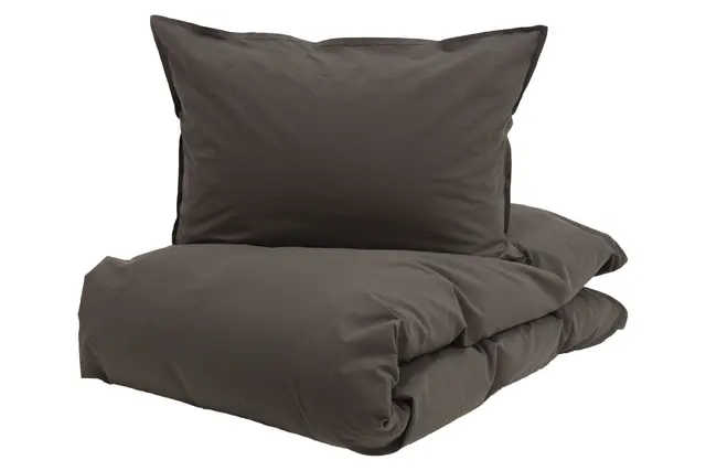 Borås Cotton Breeze bäddset 100% ekologi 230x220/50x60 Brown 