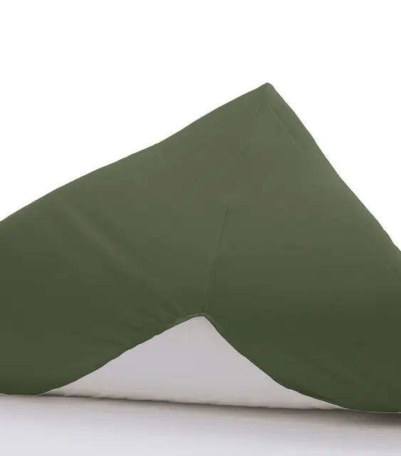 Borås Cotton Cloud kuvertsytt lakan 150x200 Green 