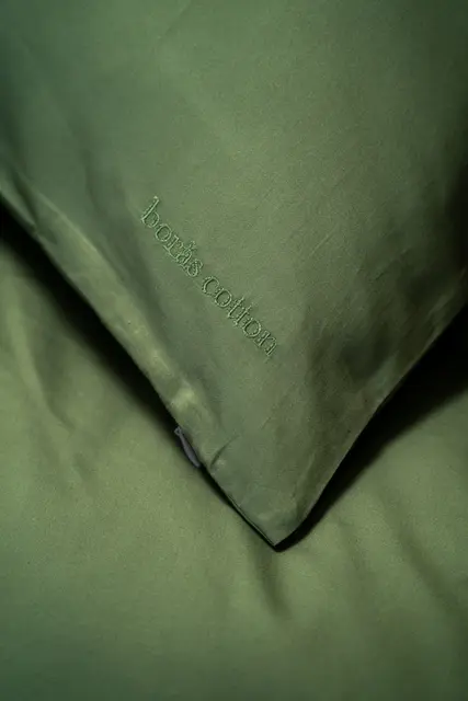 Borås Cotton Cloud örngott 45x50 Green 