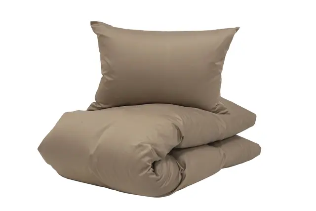 Borås Cotton Cloud bäddset 150x210/50x60 Sand 