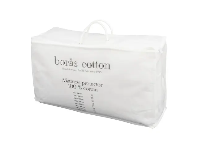 Bäddskydd Borås Cotton 180x200 Vit 