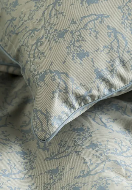 Borås Cotton Sakura bäddset 230x220/50x60 Blue 