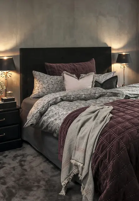 Borås Cotton Trouville sängöverkast 130x180 Greige 