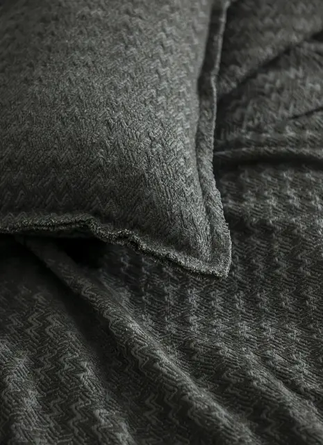 Borås Cotton Toulon kuddfodral 40x60 Raven 