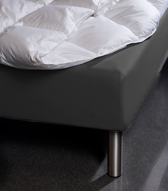 Borås Cotton Cloud box lakan 180x200 Antrasit 