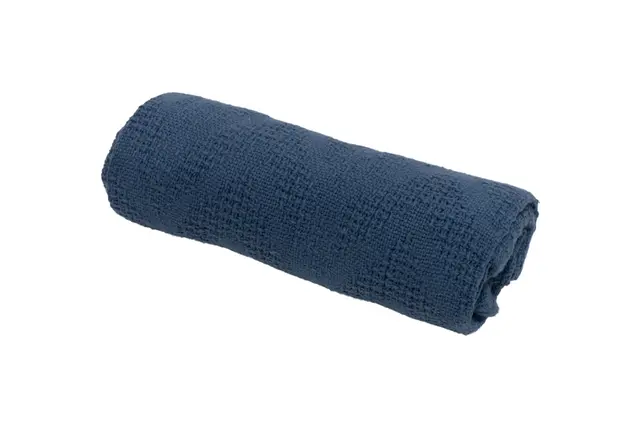 Cozy babyfilt 75x95 Djup blå 