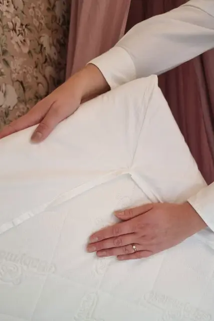 Cozy Kuvertlakan percale 60x120 Vit 