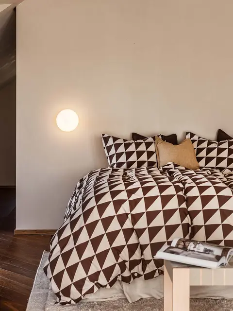 Gustav Ovland Ditta bäddset 150x210/50x60 Brun / Jord 