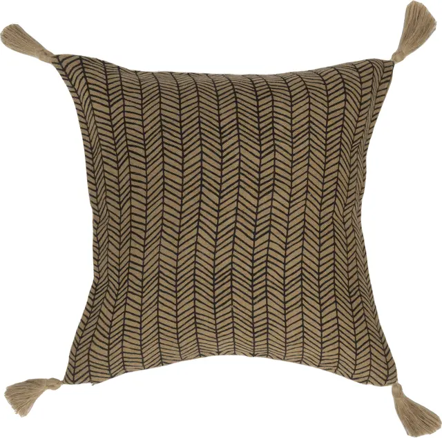 Gustav Ovland Arrow kuddfodral 50x50 Sort / Kol 