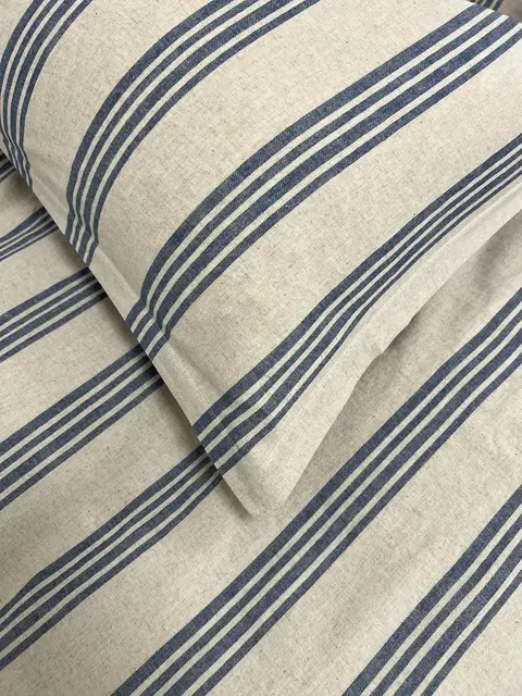 Gustav Ovland Apell bäddset 150x210/50x60 Blå / Blåbär 