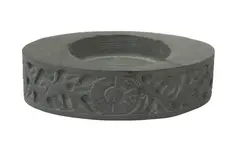 Bor&#229;s Cotton Hamam tv&#229;lkopp Grey stone embossed