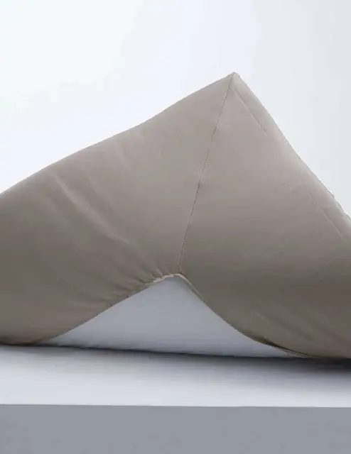 Halvor Bakke Kuverttlakan egyptisk bomul 150x200x30 Beige / Pure cashmere 