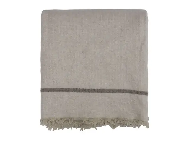 Halvor Bakke Chamonix pläd 130x200 Beige / Pure cashmere 