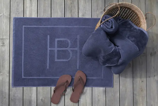 Halvor Bakke Clifton matta 60x90 Blå / Midnight blue 