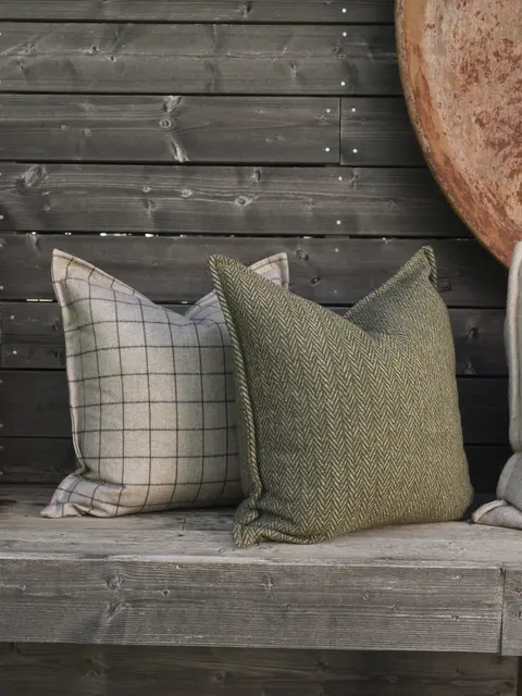 Halvor Bakke Asima kuddfodral 50x50 Grön 