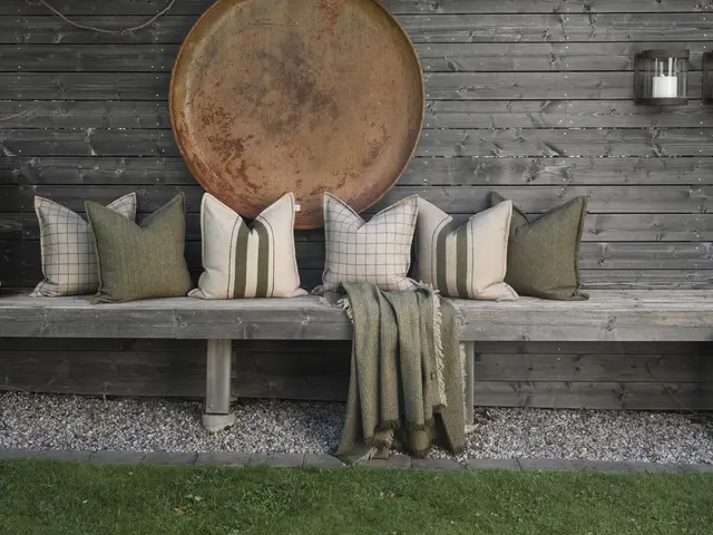 Halvor Bakke Asima kuddfodral 50x50 Grön 