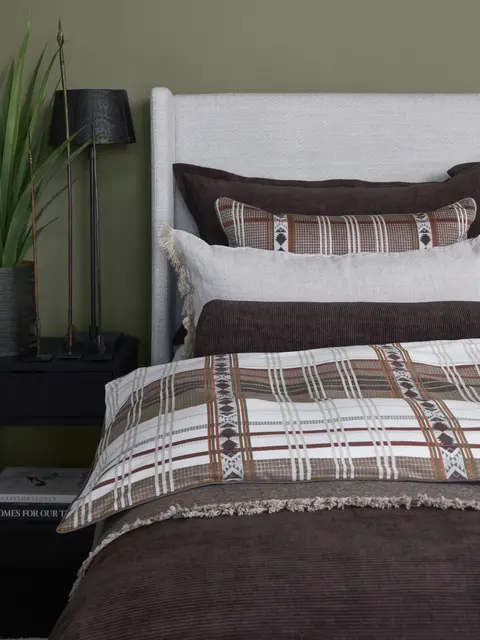 Halvor Bakke Matterhorn bäddset 150x210/50x60 Beige / Pure cashmere 