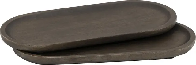 Halvor Bakke Truro brett 2-pack 30x14cm Brun 