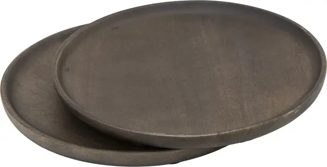 Halvor Bakke Truro brett 2-pack Ø25 Brun 