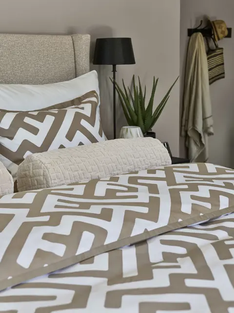 Halvor Bakke Anura bäddset 150x210/50x60 Beige / Pure cashmere 