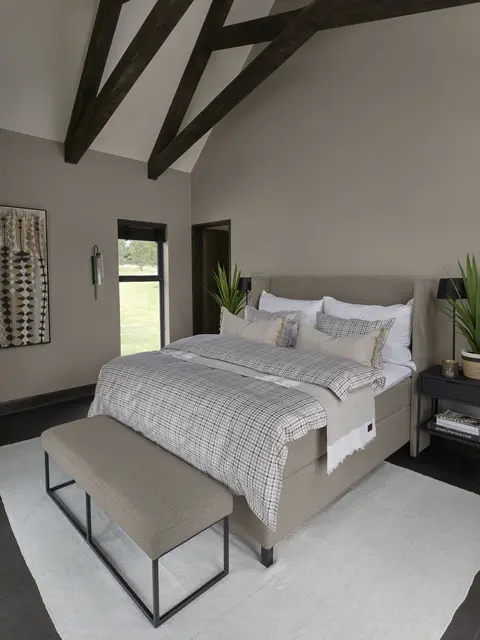 Halvor Bakke Chateau Roubine bäddset 150x210/50x60 Beige / Pure cashmere 