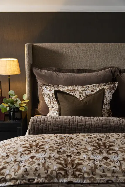 Halvor Bakke Filipstad kuddfodral 50x50 Brun 