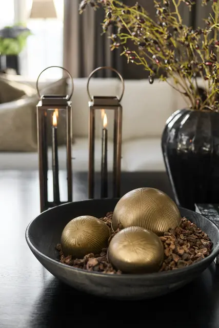 Halvor Bakke Skillebekk prydkula Liten Messing 