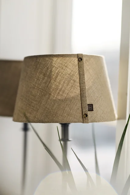 Halvor Bakke Puro lampskärm lin Ø25 Beige 