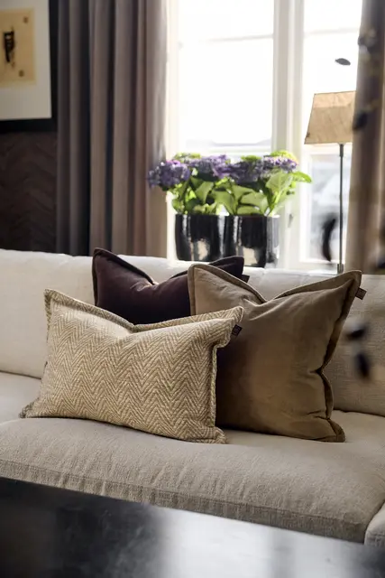 Halvor Bakke Filipstad kuddfodral 50x50 Kanel 