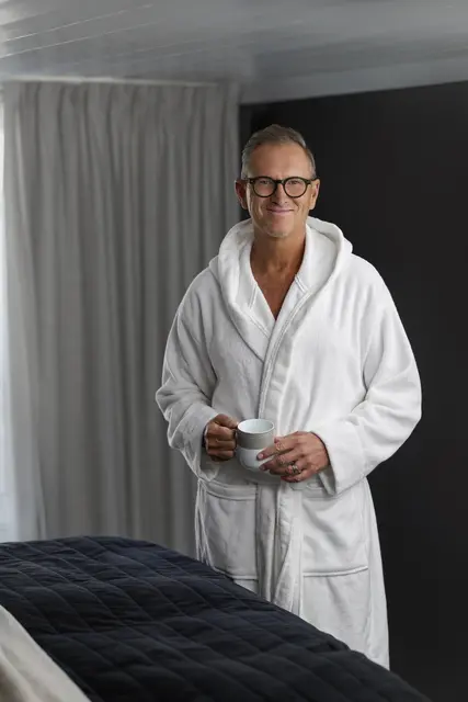 Halvor Bakke St. Paul badrock S/M Vit 