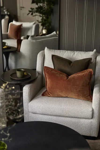 Halvor Bakke Filipstad kuddfodral 50x50 Brun 