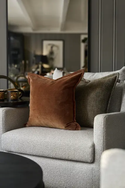 Halvor Bakke Thomas putetrekk 50x50 Kamel 