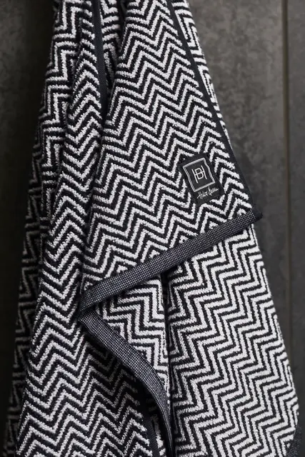 Halvor Bakke Verbier handduk 50x70 Blå / Midnight blue 