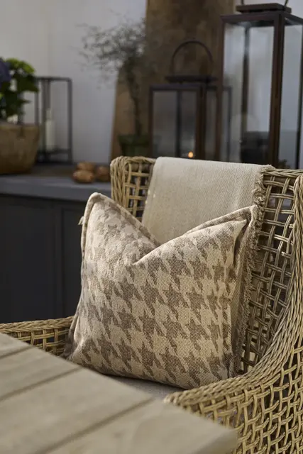 Halvor Bakke Zayla kuddfodral 50x50 Beige 