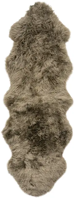 Halvor Bakke Gabel saueskinn 60x180 Taupe 