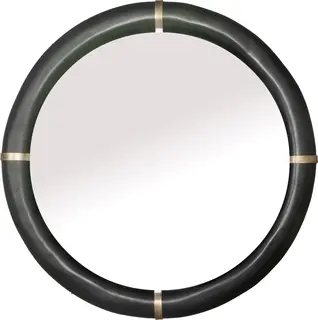 Halvor Bakke Lysaker spegel Ø65 Svart