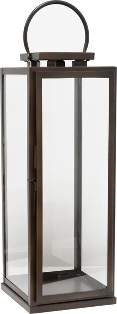 Halvor Bakke Marmi stormlykta stål Høyde 56 cm Brun 