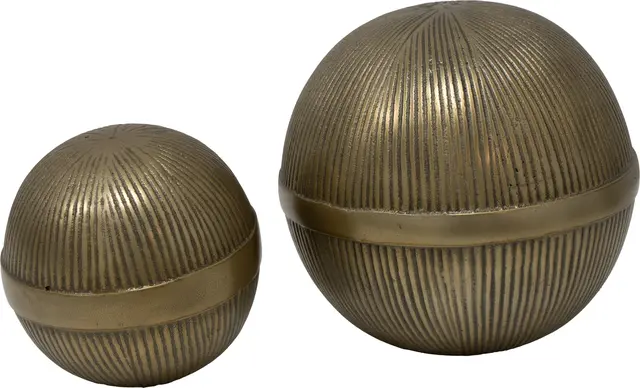 Halvor Bakke Skillebekk prydkula Liten Messing 