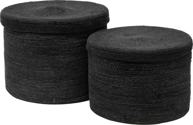 Halvor Bakke Uranienborg förvaring 2pk Ø27,5/Ø24,5 Svart 